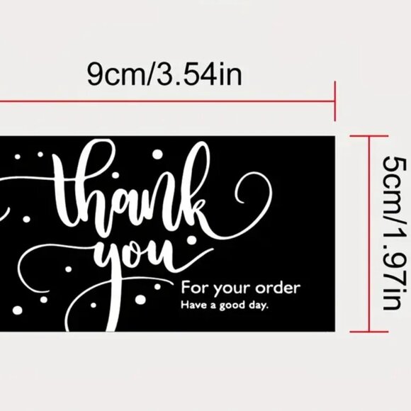 FOR SELLERS Thank you cards (50 pcs) 5 designs. Small Business. New. - Picture 4 of 4